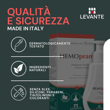 Carica l'immagine nel visualizzatore di Gallery, HEMOpran Detergente Perianale in Caso di Emorroidi, Ragadi Anali, Prurito e Bruciore 125 ml Detergente Intimo Delicato U