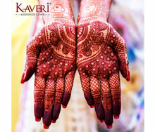 Carica l'immagine nel visualizzatore di Gallery, Henné 100% Natural Kaveri Mehendi Cone 4 x 25 g, Senza Sostanze Chimiche, Senza PPD