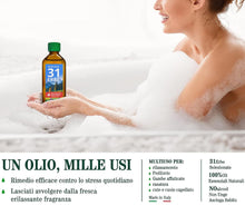 Carica l&#39;immagine nel visualizzatore di Gallery, Olio D&#39;Erbe 31, Miscela Oli Essenziali per Diffusore, per Massaggi e Aromaterapia, Tonificante, Rilassante, Flacone da 100ml olio 31 erbe (1)