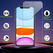 Carica l'immagine nel visualizzatore di Gallery, 3 Pezzi Vetro Temperato Compatibile per iPhone 11, iPhone XR Pellicola Proteggi Protettiva 6,1 Pollici Durezza 9H Senza 