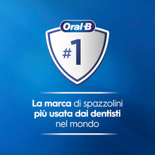 Carica l'immagine nel visualizzatore di Gallery, Oral-B Spazzolino Elettrico Ricaricabile iO 3N Nero, 1 Testina Di Ricambio, 1 Spazzolino Elettrico Oral B + 1 Dentifricio Gengive &amp; Smalto Pro-Repair Classico 75ml
