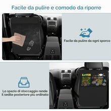 Carica l'immagine nel visualizzatore di Gallery, Cozary Proteggi Sedile Auto Bambini 2 Pezzi, 70 x 50 cm, Nero