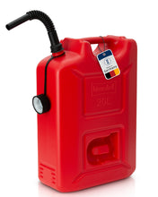 Carica l'immagine nel visualizzatore di Gallery, hünersdorff Tanica Carburante Profi Un da 20 Litri Colore, HDPE, Rosso