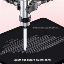 Carica l'immagine nel visualizzatore di Gallery, VOSSOT Set di 6 Punte di Ricambio compatibili con Apple Pencil 1ª/2ª Generazione &amp; USB-C,Punte Apple Pencil PRO per Scri