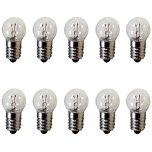 Carica l'immagine nel visualizzatore di Gallery, 10 Lampadine E10 DC, Luce Bianca Calda, 1.5 V 0.3 A, per Esperimenti Elettrici Fisici (1.5V)
