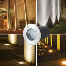 Carica l'immagine nel visualizzatore di Gallery, Voltix Faretto a LED Segnapasso Calpestabile da Esterno IP65, da Incasso a Terra per Viali, Sentieri e Giardino, Luce Ca