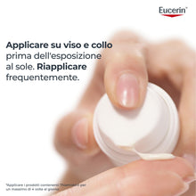 Carica l'immagine nel visualizzatore di Gallery, Eucerin Pigment Control Sun Fluid SPF 50+ 50 ml, Crema solare viso 50+ con filtri UVA/UVB, Protezione solare viso 50+ an