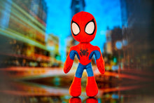 Carica l'immagine nel visualizzatore di Gallery, Simba - Disney Plush Marvel Spidey, 6315875810X12, +0 mesi, altezza 25 cm, in morbido tessuro, occhi che brillano al buio