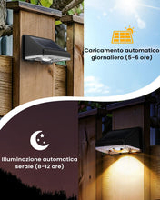 Carica l'immagine nel visualizzatore di Gallery, Luci da Esterno Giardino 8 Pezzi Lampade Solari da Giardino Bianco Caldo Luce Solare LED Impermeabile Creando un'atmosfe