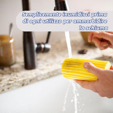 Carica l'immagine nel visualizzatore di Gallery, Scrub Daddy Damp Duster, Spugna Magica per la Pulizia della Polvere, Spolverino per Persiane e Tende in Legno, Prese d'Aria, Termosifoni, Battiscopa, Specchi e Ragnatele, Trattiene la Polvere, Fuchsia