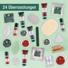 Carica l&#39;immagine nel visualizzatore di Gallery, Accentra – Calendario dell’Avvento Beauty 2025 con 24 prodotti per il benessere e la cura del corpo per donne con lozione corpo, sali da bagno, sapone, bomba da bagno, candela profumata e molto altro