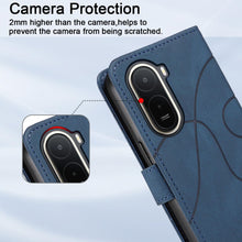 Carica l'immagine nel visualizzatore di Gallery, Cover Portafoglio per Xiaomi Redmi A7 Pro 4G con 1 Pezzo Pellicola in Vetro Temperato, Custodia PU Pelle Flip, Funzione 