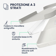 Carica l'immagine nel visualizzatore di Gallery, kwmobile Cover per iPhone 17 Custodia - Back Case per Smartphone in Silicone TPU - Protezione Gommata - bianco