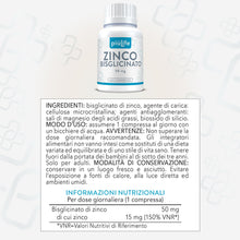 Carica l'immagine nel visualizzatore di Gallery, Zinco Bisglicinato, Forma Chelata PiùLife, 400 Compresse