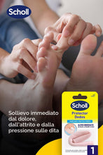 Carica l'immagine nel visualizzatore di Gallery, Scholl Protector Dedos Gel 1 Tubo
