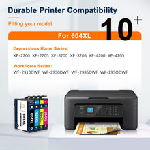 Carica l'immagine nel visualizzatore di Gallery, ColorKing 604XL Cartucce compatibili con cartucce epson 604 per cartucce epson xp 2200 per Epson Expression Home XP-2205 XP-3200 XP-4205 Workforce WF-2930 WF-2910 (1 Nero 1 Ciano 1 Giallo 1 Magenta)