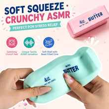 Carica l'immagine nel visualizzatore di Gallery, 2 pezzi di burro croccante Squishy Asmr con perline riempite