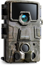 Carica l&#39;immagine nel visualizzatore di Gallery, APEMAN CEYOMUR Fototrappola 20MP 1080P, Videocamera con rilevazione Notturna Senza...