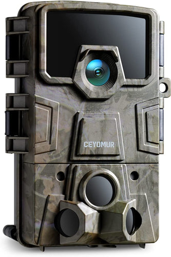 APEMAN CEYOMUR Fototrappola 20MP 1080P, Videocamera con rilevazione Notturna Senza...