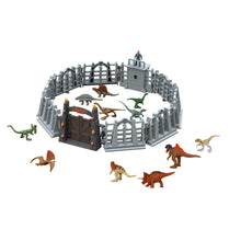 Carica l'immagine nel visualizzatore di Gallery, Mattel Jurassic World - Calendario dell'Avvento 30° Anniversario, con conto alla rovescia di 24 giorni e tante sorprese, mini dinosauri, personaggi e cancelli, giocattolo per bambini, 3+ anni, HTK45