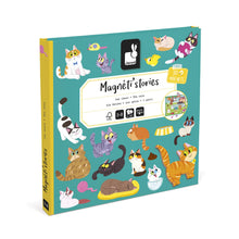 Carica l'immagine nel visualizzatore di Gallery, Janod - Magnéti'Stories Gatti - Gioco educativo Magnetico 30 magneti - Giocattolo per Bambini in Cartone FSC - Sviluppa 