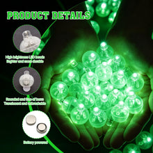 Carica l'immagine nel visualizzatore di Gallery, 50 Pezzi Mini LED Palloncini Luci, Rotondo Lampada a Palloncini Luminosi