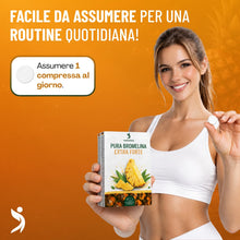 Carica l'immagine nel visualizzatore di Gallery, BROMELINA FORTE 5000+2500 GDU, 60 Cpr, VEGANO, Pura Extra Forte, Made in Italy