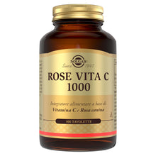 Carica l'immagine nel visualizzatore di Gallery, Solgar Rose Vita C Vitamina C 1000mg 100 Tavolette