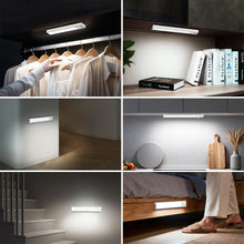 Carica l'immagine nel visualizzatore di Gallery, daphomeu 5 Pezzi LED Sottopensile Cucina, Dimmerabile Luce led Sottopensile, 20cm Bianco Freddo Luce Armadio led con Sen