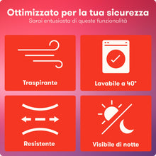 Carica l'immagine nel visualizzatore di Gallery, PURAHELP Set di 4 Gilet Alta Visibilità - Riflettenti Auto