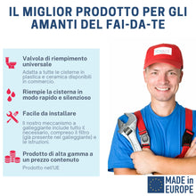 Carica l'immagine nel visualizzatore di Gallery, Galleggiante Cassetta WC, Valvola di Riempimento per Cassette Esterne