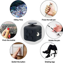 Carica l'immagine nel visualizzatore di Gallery, 2Pcs Nero Fidget Toys Giocattolo, Fidget Pad 11 funzioni