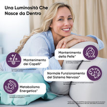 Carica l'immagine nel visualizzatore di Gallery, Biotina Capelli 450μg, Cheratina, Zinco, 400 Microcompresse, per 13+ Mesi