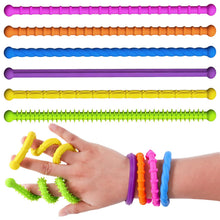 Carica l'immagine nel visualizzatore di Gallery, HORREX 6 Pezzi Fidget Toys on Design Testurizzato ADHD in Silicone