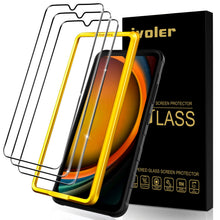 Carica l'immagine nel visualizzatore di Gallery, iVoler 3 Pezzi Vetro Temperato per Samsung Galaxy Xcover 7 / Samsung Galaxy Xcover7, Pellicola Protettiva con Cornice di