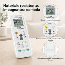 Carica l'immagine nel visualizzatore di Gallery, Telecomando Universale per Climatizzatori 1000+ Codici