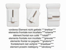 Carica l'immagine nel visualizzatore di Gallery, dekondo - 20 ganci per finestre, ganci decorativi per la decorazione delle finestre, campo di serraggio: 10-27 mm univer