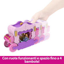 Carica l'immagine nel visualizzatore di Gallery, Mattel Disney Princess Playset 2 in 1 Castello Carrozza