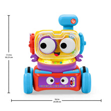 Carica l&#39;immagine nel visualizzatore di Gallery, Fisher-Price - Tino Robottino 4-in-1, Bambini Giocatolo Educativo con Tecnologia Smart Stages con Oltre 120 Suoni, Edizione Italiana, Giocattolo per Bambini 6+ Mesi HDJ16