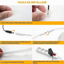 Carica l'immagine nel visualizzatore di Gallery, Liyade Striscia LED Neon 2m 24V 3000K IP65