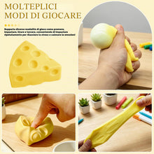 Carica l'immagine nel visualizzatore di Gallery, Cheese Squishy Triangle Shapes Giocattoli Sensorial,Squishy Formaggio
