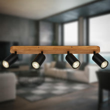 Carica l'immagine nel visualizzatore di Gallery, B.K.Licht - Lampada da soffitto, orientabile, attacco GU10, max. 9 W, plafoniera, lampada, lampada da soggiorno, lampada