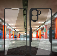 Carica l'immagine nel visualizzatore di Gallery, ILING Trasparente Cover per OPPO A6X 5G/4G/ OPPO A6K, 360°Complète Protection Antiurto Custodia con Protezione Schermo I