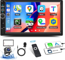 Carica l&#39;immagine nel visualizzatore di Gallery, REAKOSOUND CAMECHO autoradio 2 din bluetooth 7 pollici Stereo Touch Screen Con il GPS