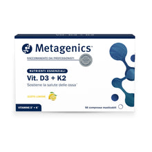 Carica l'immagine nel visualizzatore di Gallery, Metagenics Vitamin D3 + K2 - Bone Health - 56 Chewable Tablets