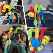 Carica l'immagine nel visualizzatore di Gallery, Giocattoli per carrozzina, per seggiolino auto, giocattolo a spirale, per passeggino, per attività a spirale, per passeggino, giocattolo per passeggino e carrozzina, con campana di suono,100g