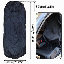 Carica l'immagine nel visualizzatore di Gallery, Coprisedili Auto Universale, Impermeabile Coprisedile Auto Anteriore, Elasticizzati Coprisedili Resistente Alla Polvere 