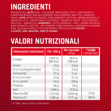 Carica l'immagine nel visualizzatore di Gallery, Enervit, Protein Bar 50% White Choco, Barrette Proteiche, 20g di Proteine, Low Sugar, con Vitamina D e B6, Gusto Cioccol