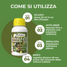 Carica l'immagine nel visualizzatore di Gallery, Miscela Neem-Po per Piante Biologico | Olio di Neem + Sapone molle di potassio Solubile Ottimo Contro le Avversità Ester