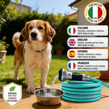 Carica l'immagine nel visualizzatore di Gallery, Idroeasy, Tubo Acqua Giardino Estensibile da 15 Metri - 1/2" Made in Italy